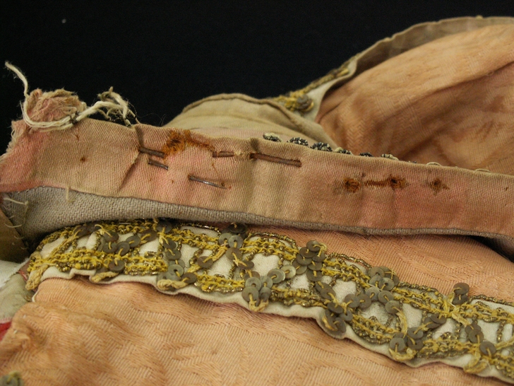 Particolare dei chiodi